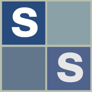 "SS" logo